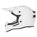 NOX casque cross moto N633 blanc perle