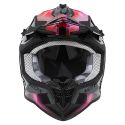 NOX motorcycle cross helmet N633 FUSION iridium blue