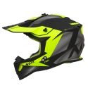 NOX motorcycle cross helmet N633 FUSION matt black / yellow