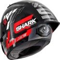 SHARK integral motorcycle helmet RACE-R PRO GP-06 grey / red