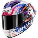 SHARK casque moto intégral AERON GP REPLICA ZARCO violet / bleu