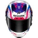 SHARK integral motorcycle helmet AERON GP REPLICA ZARCO purple / blue