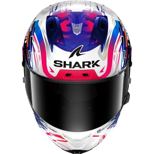 SHARK casque moto intégral AERON GP REPLICA ZARCO violet / bleu