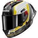 SHARK integral motorcycle helmet AERON GP REPLICA RAUL FERNANDEZ white / yellow