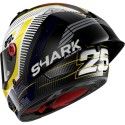 SHARK casque moto intégral AERON GP REPLICA RAUL FERNANDEZ blanc / jaune