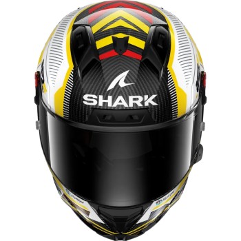 SHARK integral motorcycle helmet AERON GP REPLICA RAUL FERNANDEZ white / yellow