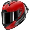 SHARK integral motorcycle helmet AERON GP BLANK SP red