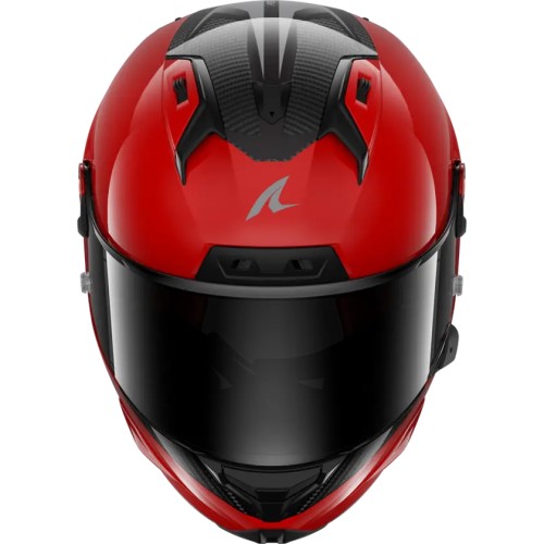 SHARK integral motorcycle helmet AERON GP BLANK SP red