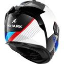 SHARK casque moto intégral SPARTAN GT PRO DOKHTA CARBON blanc / bleu