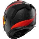 SHARK casque moto intégral SPARTAN GT PRO DOKHTA CARBON orange / anthracite