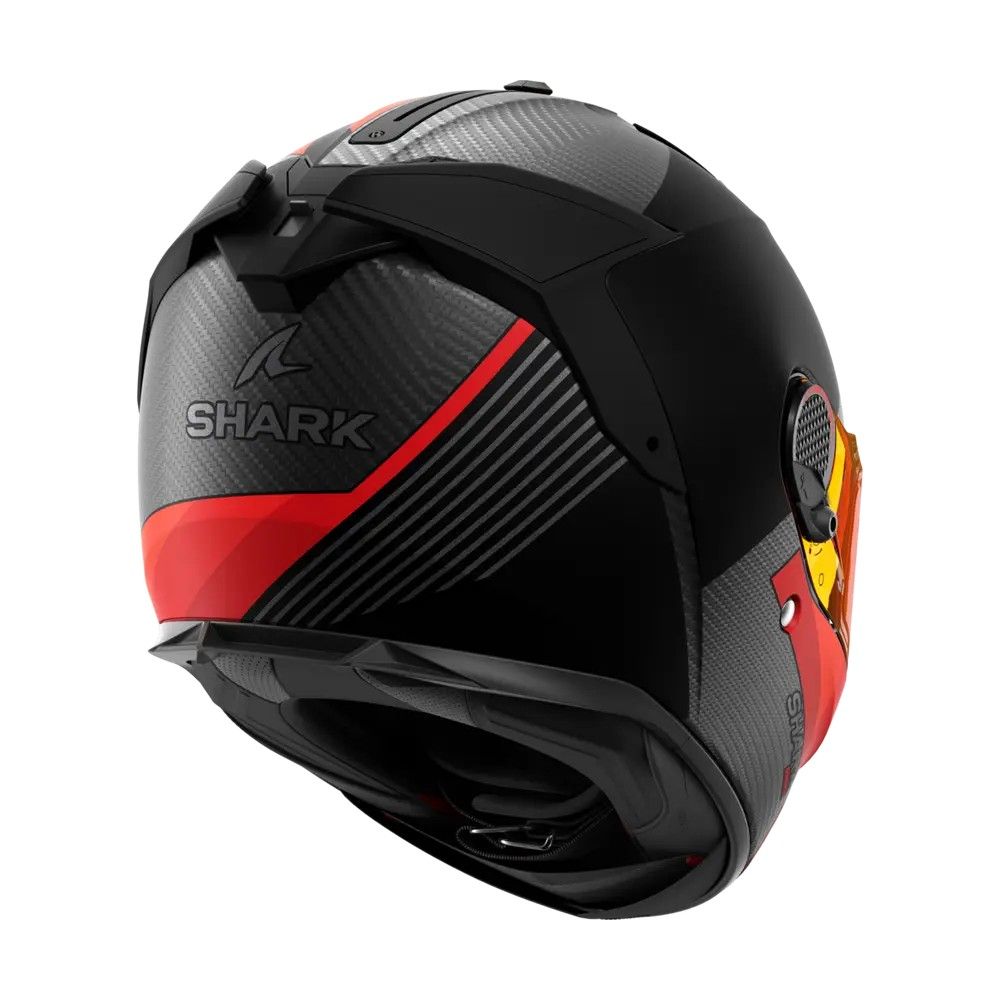 SHARK casque moto intégral SPARTAN GT PRO DOKHTA CARBON orange / anthracite