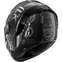 SHARK casque moto intégral SPARTAN RS CARBON XBOT carbone / anthracite / argent