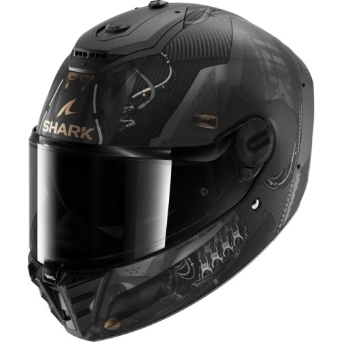 SHARK integral motorcycle helmet SPARTAN RS CARBON XBOT carbon / anthracite / cupper