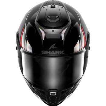 SHARK casque moto intégral SPARTAN RS BYRHON noir / iridescent / rouge