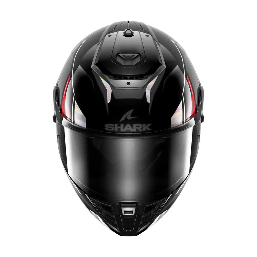 SHARK integral motorcycle helmet SPARTAN RS BYRHON  black / iridescent / red