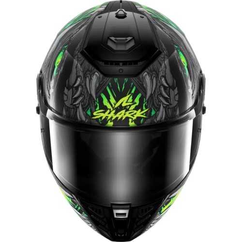 SHARK integral motorcycle helmet SPARTAN RS SHAYTAN black / green / anthracite