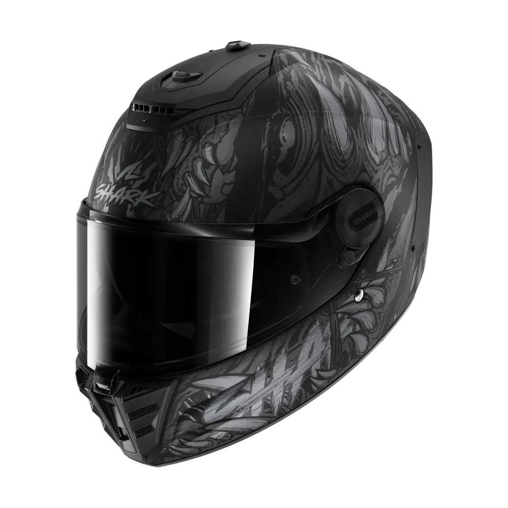 SHARK casque moto intégral SPARTAN RS SHAYTAN noir / anthracite