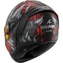 SHARK casque moto intégral SPARTAN RS SHAYTAN noir / rouge / anthracite