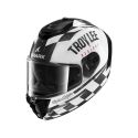 SHARK casque moto intégral SPARTAN RS RACESHOP noir / blanc