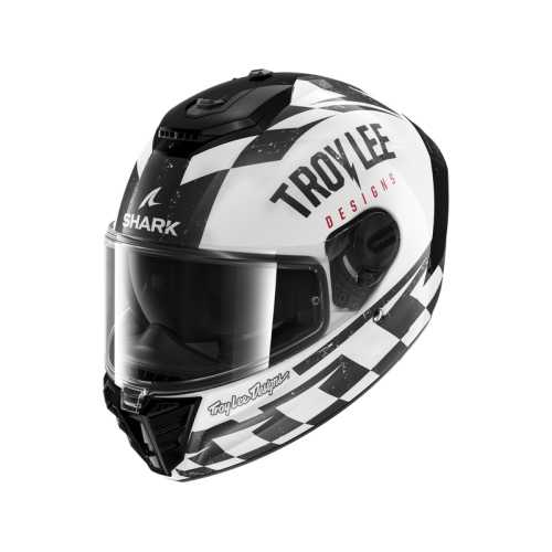 SHARK integral motorcycle helmet SPARTAN RS RACESHOP black / white