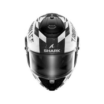 SHARK casque moto intégral SPARTAN RS RACESHOP noir / blanc