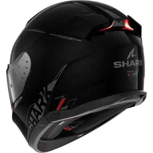 SHARK casque moto intégral SKWAL i3 BLANK SP noir / anthracite / rouge