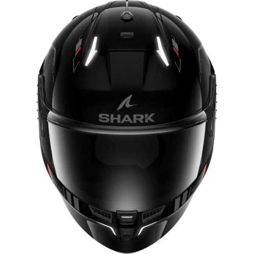 SHARK integral motorcycle helmet SKWAL i3 BLANK SP black / anthracite / red