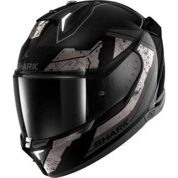 SHARK integral motorcycle helmet SKWAL i3 RHAD black / chrome / anthracite