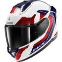 SHARK integral motorcycle helmet SKWAL i3 RHAD white / blue / red