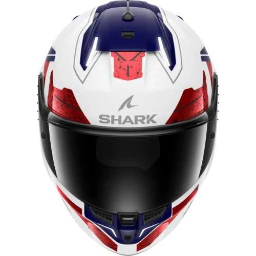 SHARK casque moto intégral SKWAL i3 RHAD blanc / bleu / rouge
