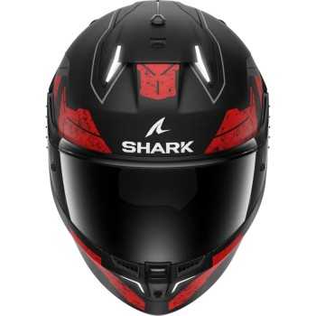 SHARK casque moto intégral SKWAL i3 RHAD noir / rouge