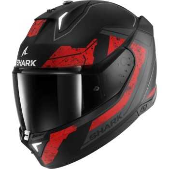 SHARK casque moto intégral SKWAL i3 RHAD noir / rouge