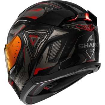 SHARK casque moto intégral SKWAL i3 LINIK noir / anthracite / rouge