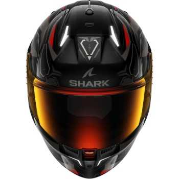 SHARK casque moto intégral SKWAL i3 LINIK noir / anthracite / rouge