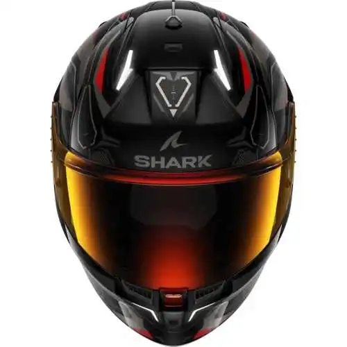 SHARK integral motorcycle helmet SKWAL i3 LINIK black / anthracite / red