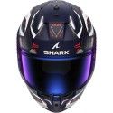 SHARK casque moto intégral SKWAL i3 LINIK bleu mat / blanc / rouge