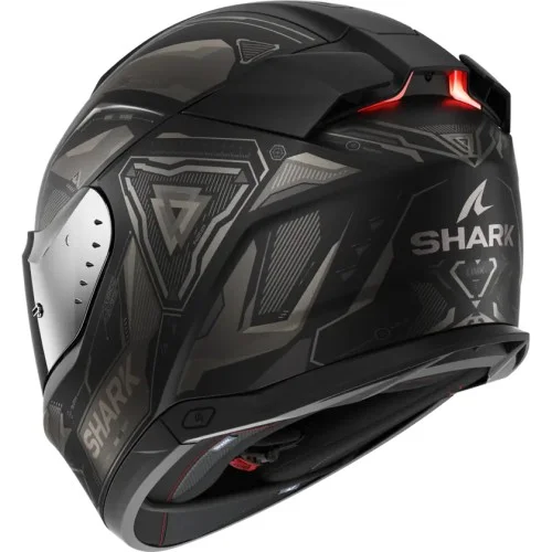SHARK casque moto intégral SKWAL i3 LINIK anthracite / noir