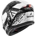 SHARK integral motorcycle helmet SKWAL i3 HELLCAT black / chrom / silver