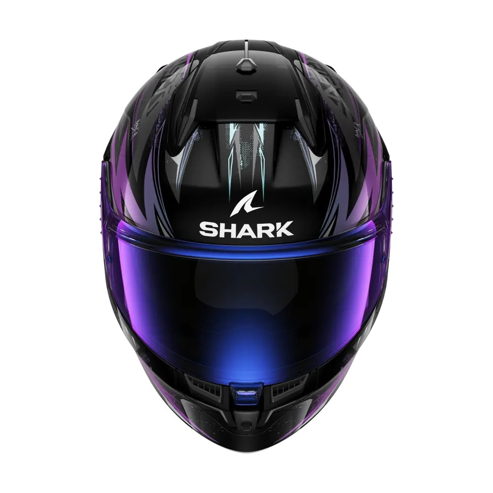 SHARK integral motorcycle helmet D-SKWAL 3 BLAST-R black / green / glitter