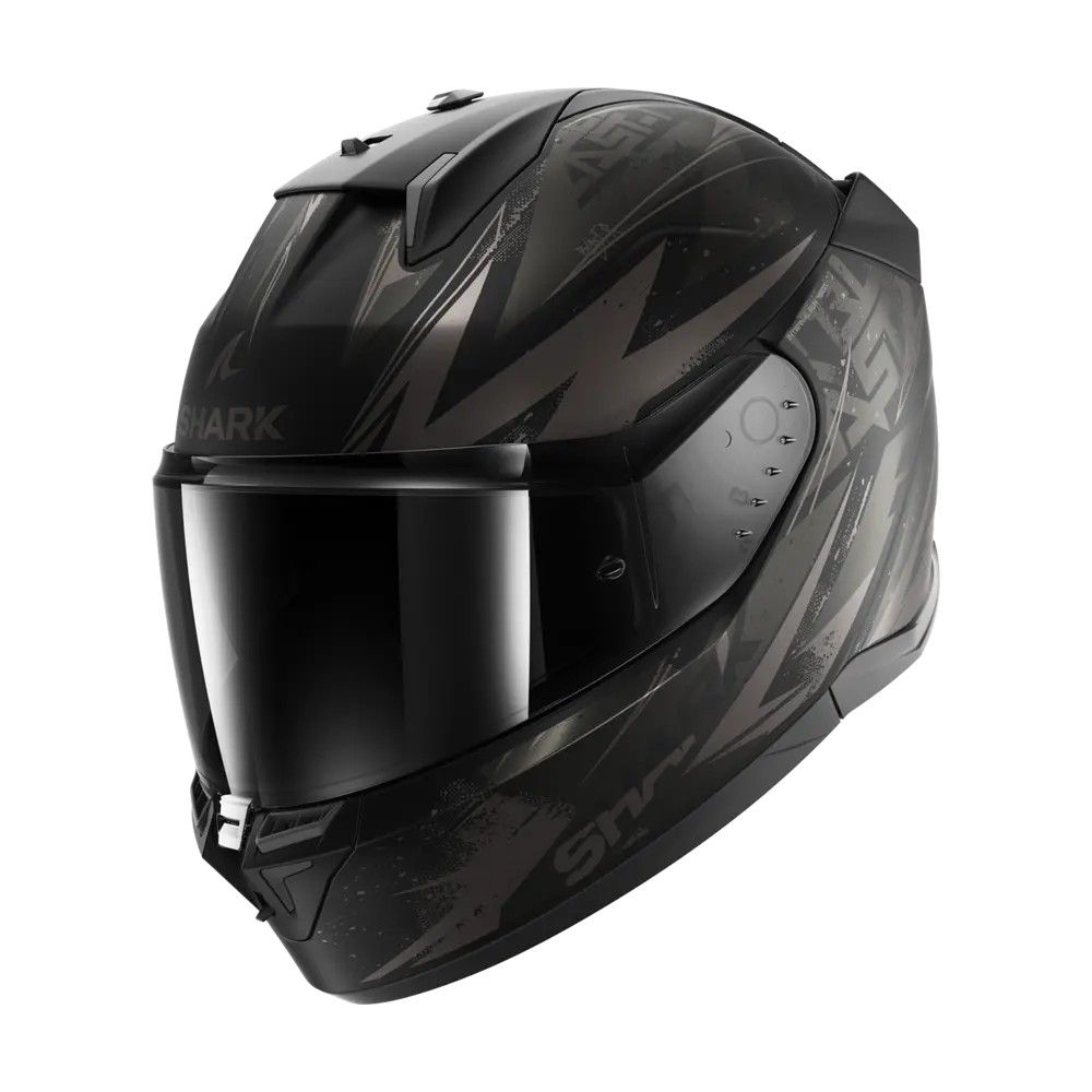 SHARK integral motorcycle helmet D-SKWAL 3 BLAST-R matt black / anthracite