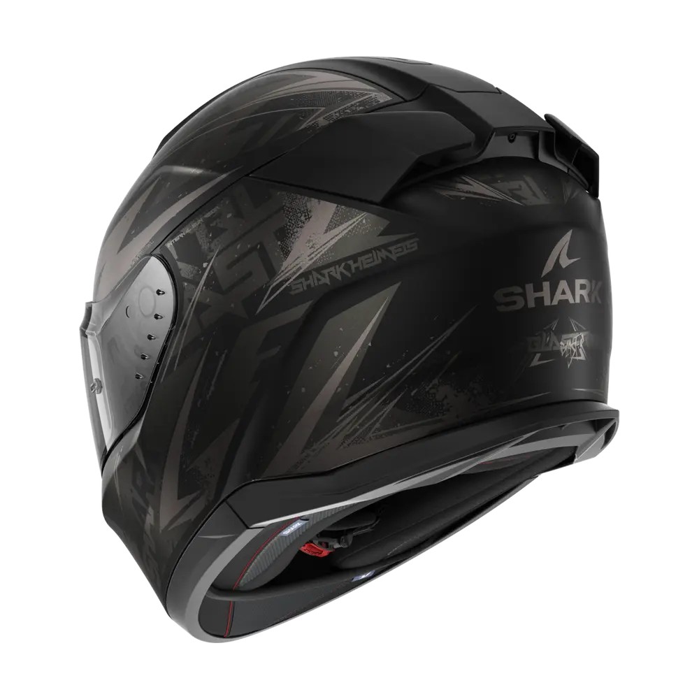 SHARK integral motorcycle helmet D-SKWAL 3 BLAST-R matt black / anthracite