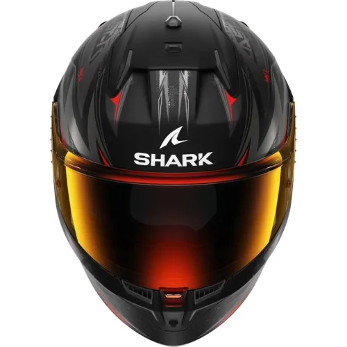 SHARK casque moto intégral D-SKWAL 3 BLAST-R noir mat / anthracite / rouge