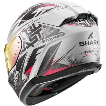 SHARK integral motorcycle helmet D-SKWAL 3 BLAST-R matt black / silver / purple