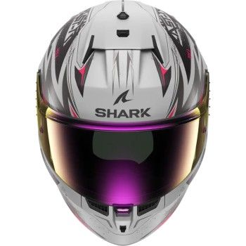 SHARK integral motorcycle helmet D-SKWAL 3 BLAST-R matt black / silver / purple