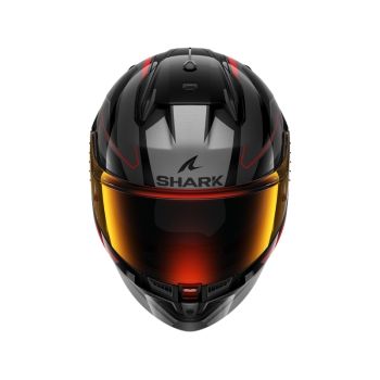 SHARK integral motorcycle helmet D-SKWAL 3 SIZLER black / anthracite / red