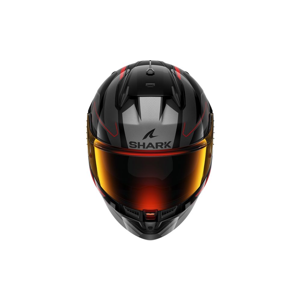 SHARK integral motorcycle helmet D-SKWAL 3 SIZLER black / anthracite / red