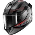 SHARK integral motorcycle helmet D-SKWAL 3 SIZLER black / anthracite / red