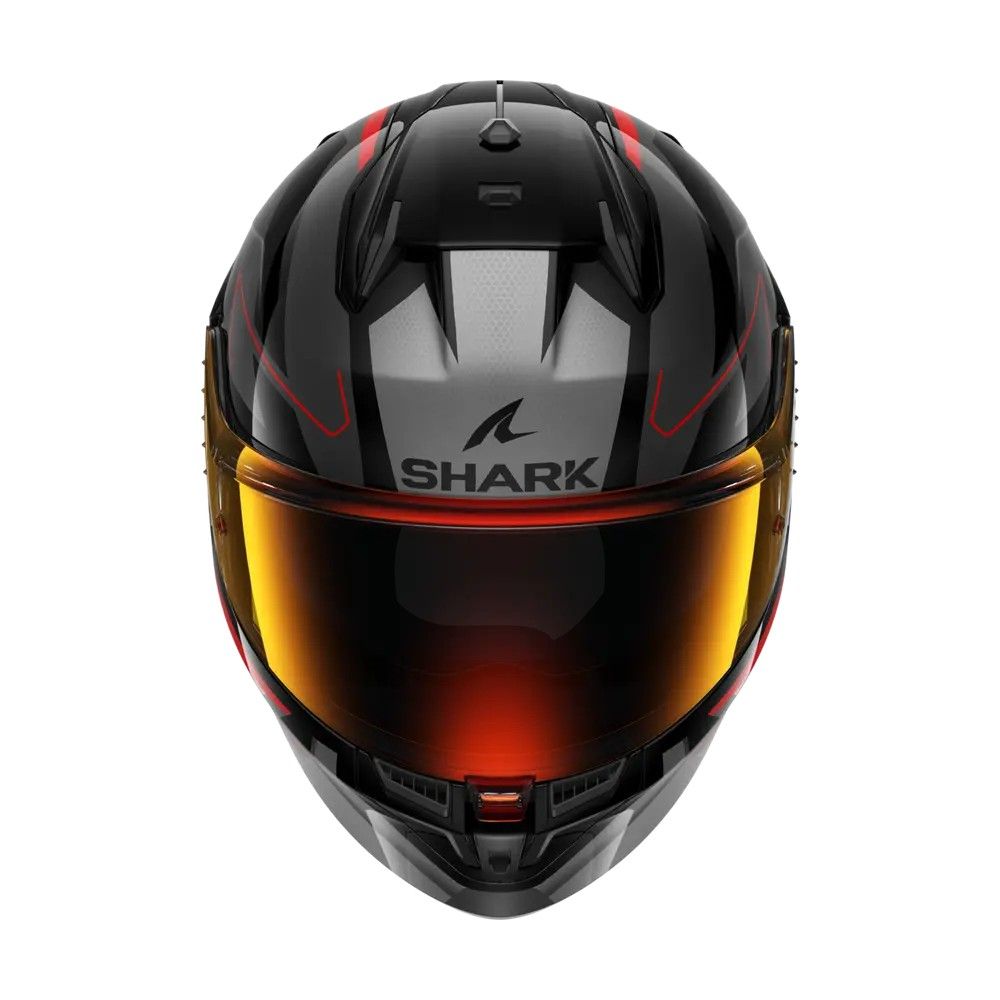 SHARK integral motorcycle helmet D-SKWAL 3 SIZLER black / anthracite / red