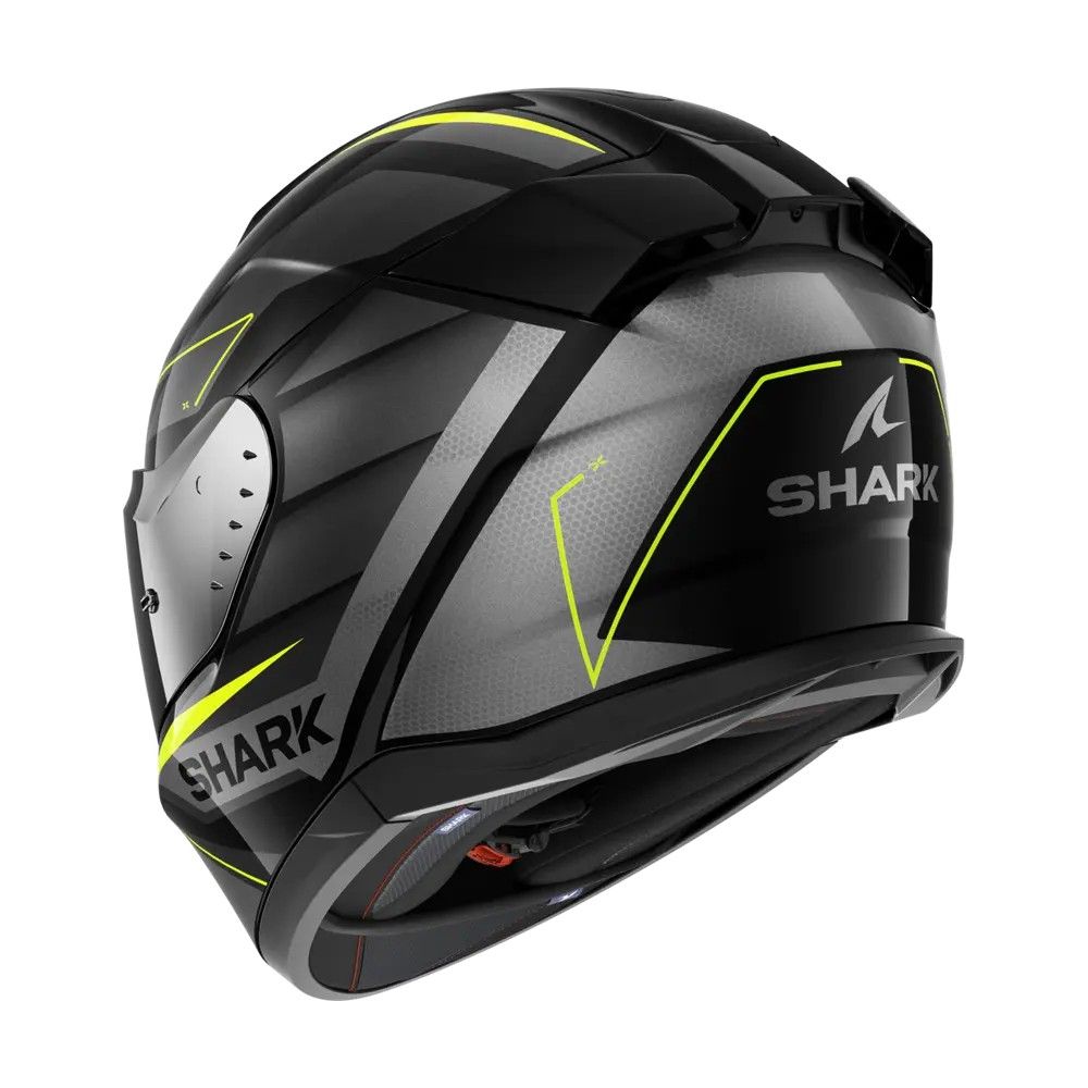 SHARK casque moto intégral D-SKWAL 3 SIZLER noir / anthracite / jaune