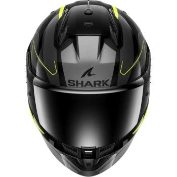 SHARK integral motorcycle helmet D-SKWAL 3 SIZLER black / anthracite / yellow